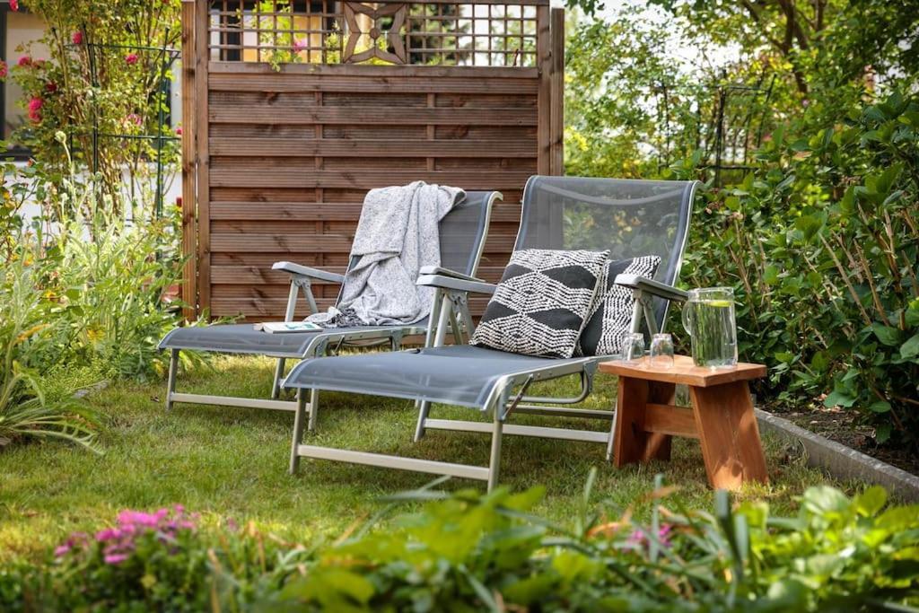 Charmantes Townhaus Mit Garten, W-Lan & Netflix 포츠담 외부 사진